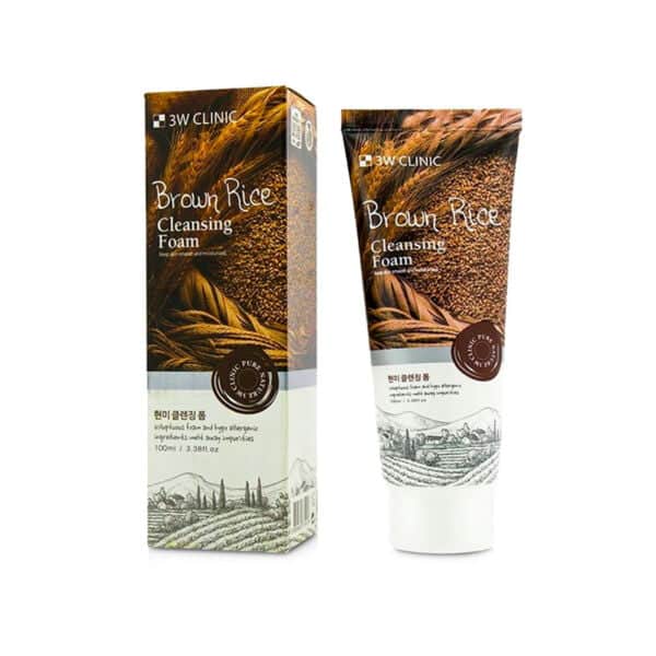 3W CLINIC Brown Rice Cleansing Foam SkinUp 3W CLINIC Brown Rice Cleansing Foam 100ml