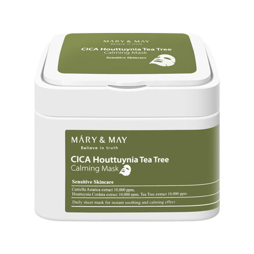 Mary May CICA Houttuynia Tea Tree Calming Mask SkinUp Mary May CICA Houttuynia Tea Tree Calming Mask 30stk