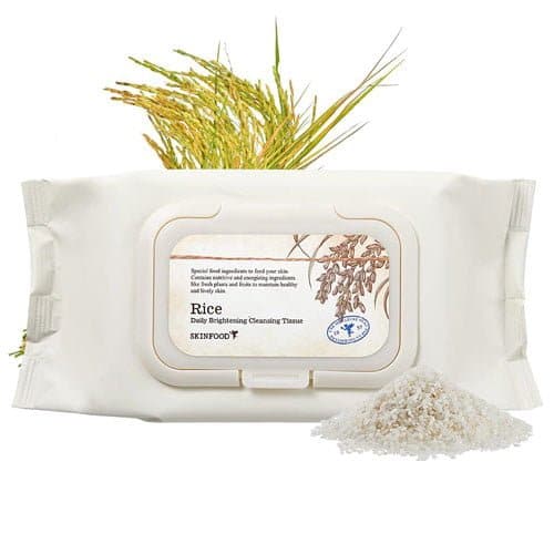 SKINFOOD Rice Cleansing Wipes